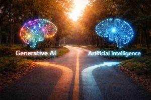 Generative AI vs Artificial Intelligence