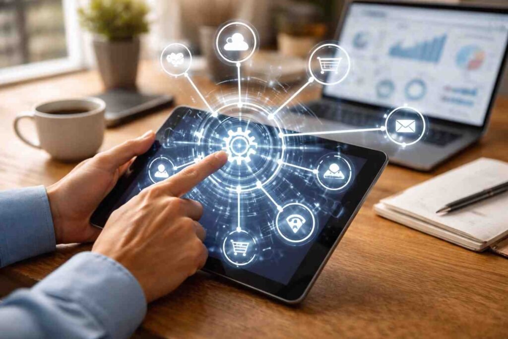 Hyperautomation and Fully Connected Systems